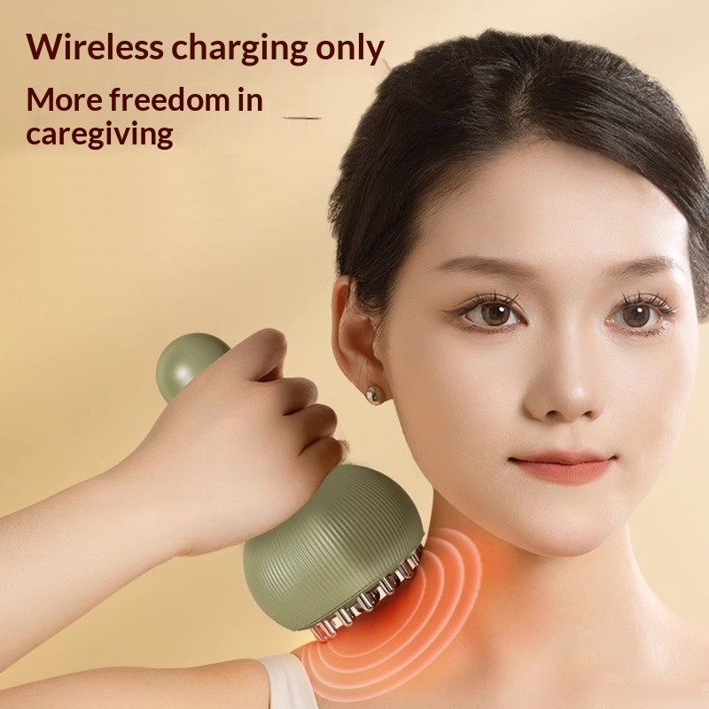 Electric Heated Gua Sha Leg Massager – Deep Tissue Muscle Relief & Circulation