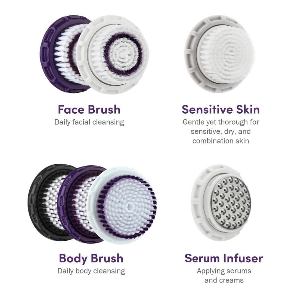 Beauty – Soniclear Brush Head with Antimicrobial Protected Bristles – for All…