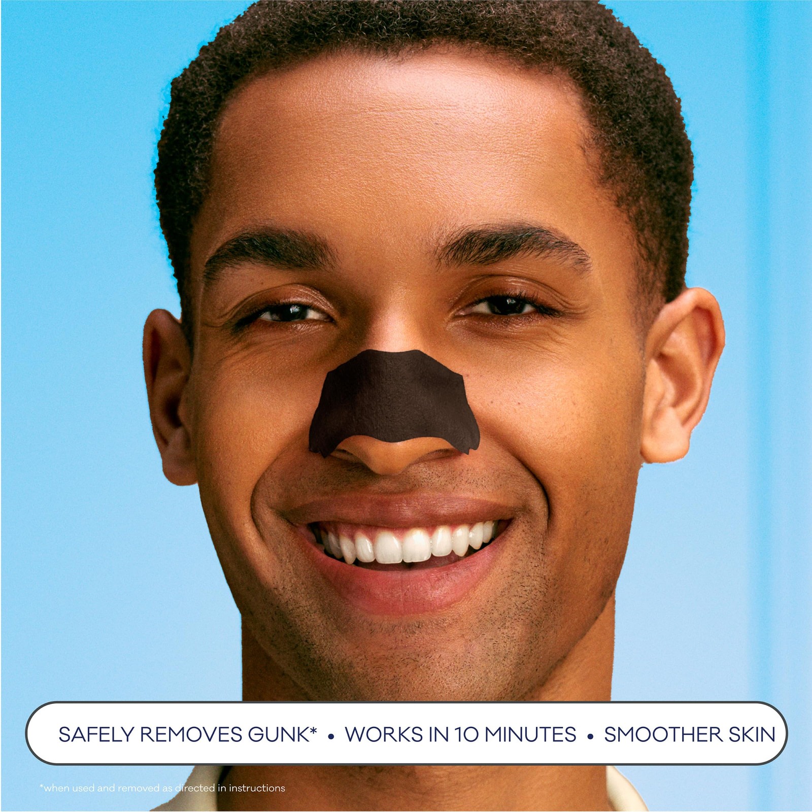 Biore Charcoal Deep Cleansing Pore Strips, Nose 18 Count (Pack of 1), White