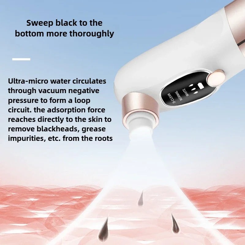 Blackhead Remover Pore Vacuum Face Cleaner Electric Pimple Acne Black Head Remov