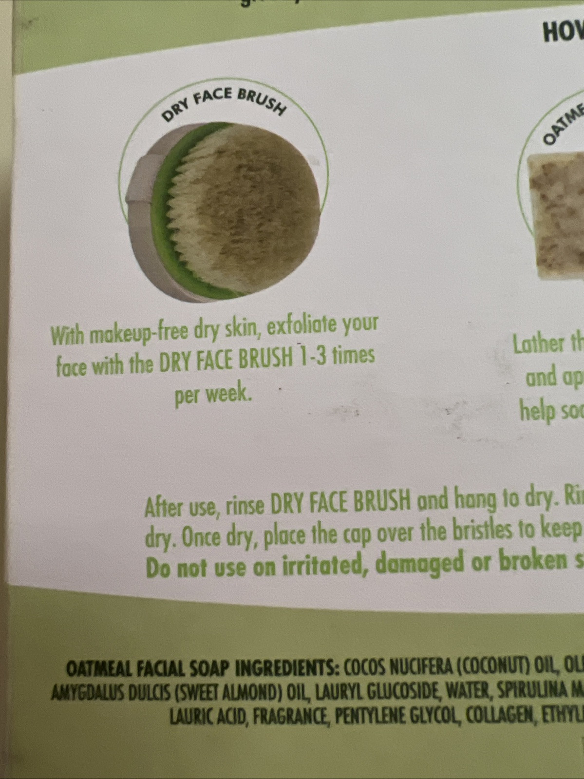EcoTools Ultimate Facial Cleansing Kit Dry Face – Deep Cleansing Brush Oatmeal
