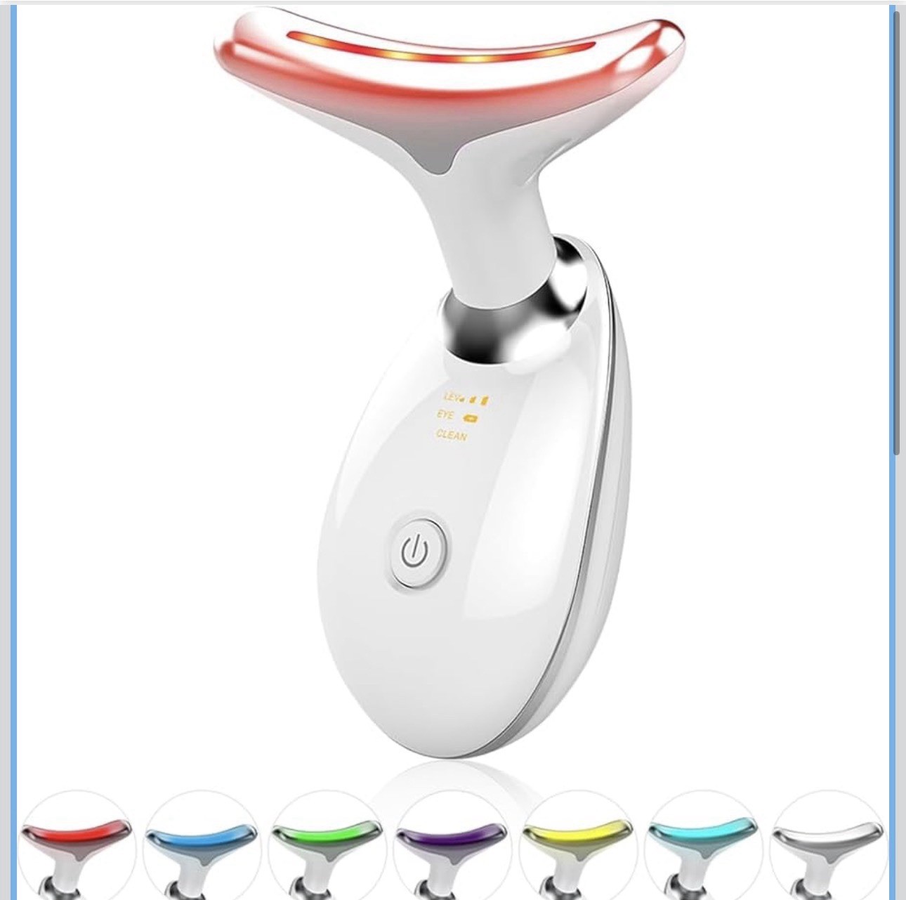 Intense Pulse Light IPL Wrinkle Reducing Device ES-1081 LED, EMS, Heat Sealed