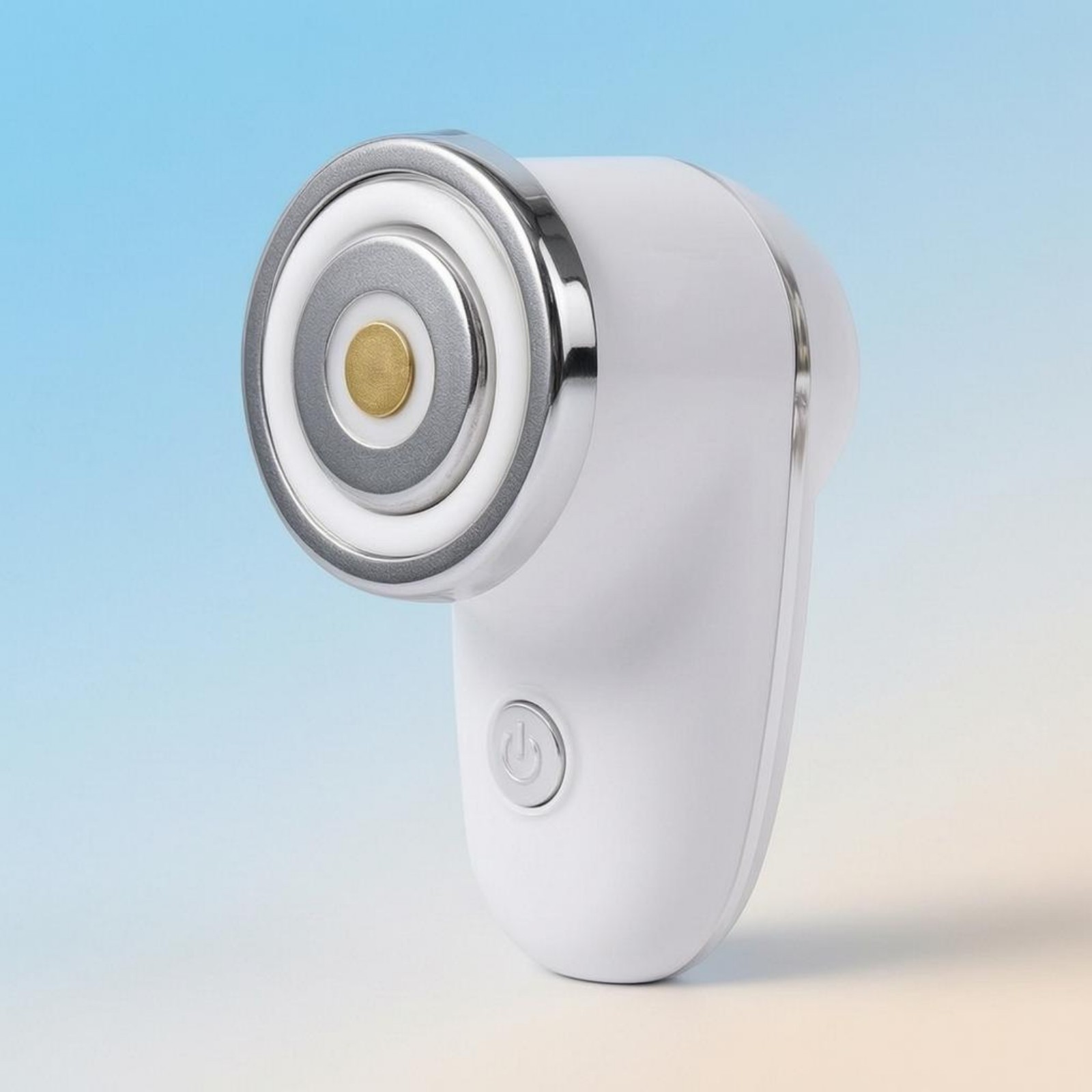 Handheld Facial Massager Button Control Battery-Operated Face Massager