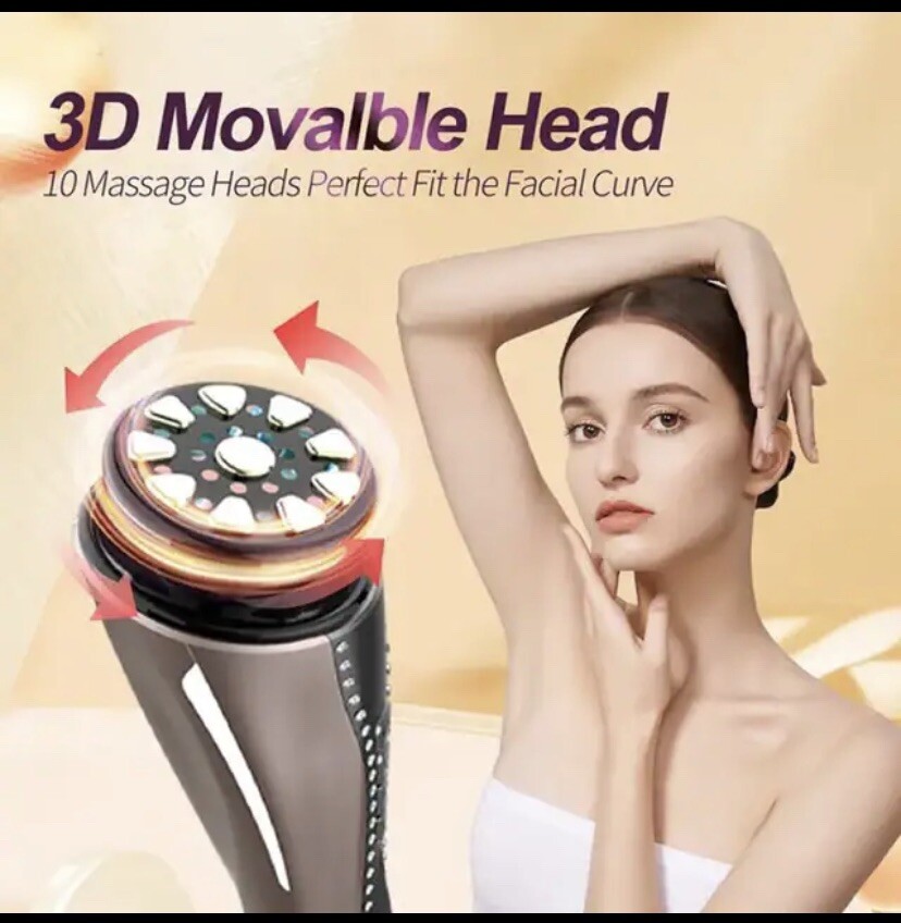 Facial Beauty Machine RF EMS LED Anti Aging Skin Tightening Wrinkle Reduction!!