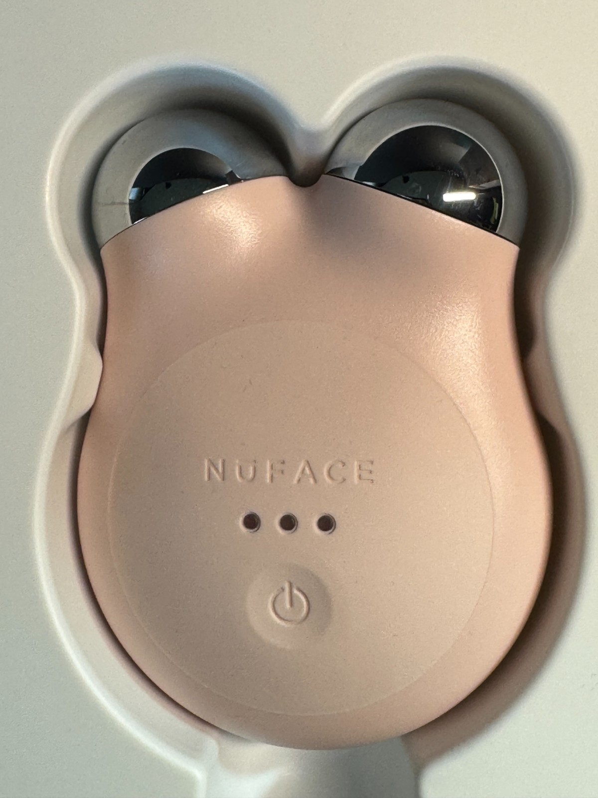 NuFACE Pink Mini Facial Toning Device Microcurrent Face Lift Tool – All Original