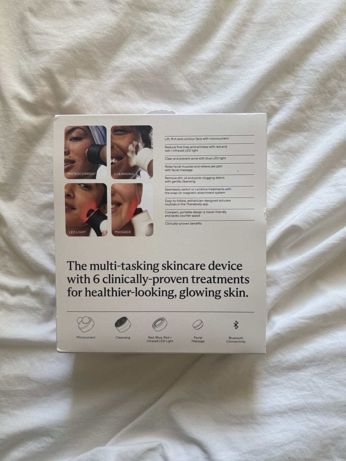 Therabody TheraFace PRO 6-in-1 Facial Health Device White (Sealed Brand New)