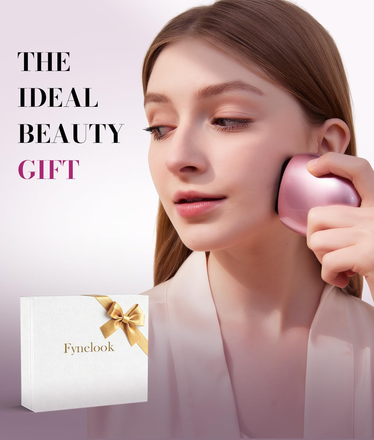 Microcurrent Facial Device, Face Sculpting Tool for Instant Lift & Contour, 6-Po