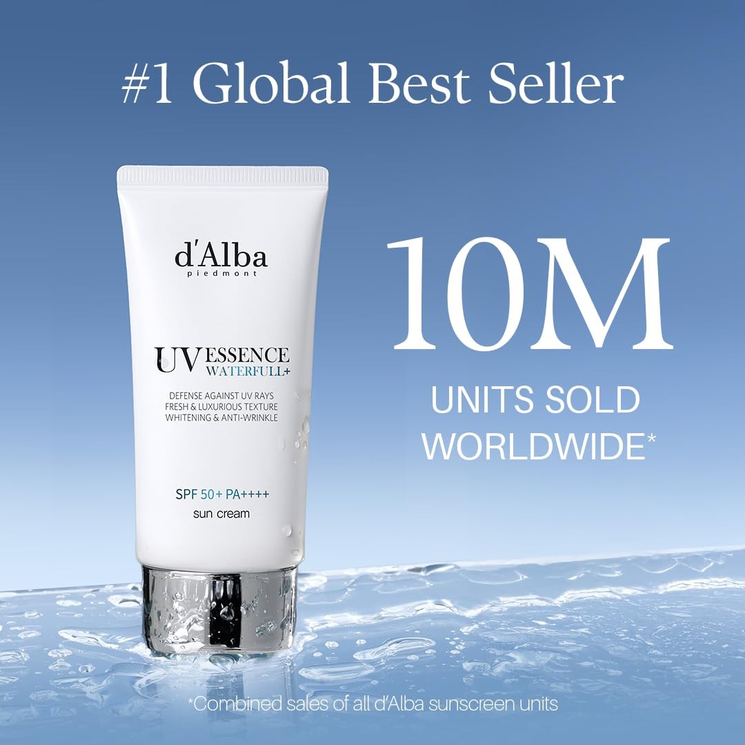 d’Alba Piedmont [ORIGINAL] UV Essence Sunscreen for 1.69 Fl Oz (Pack of 1)