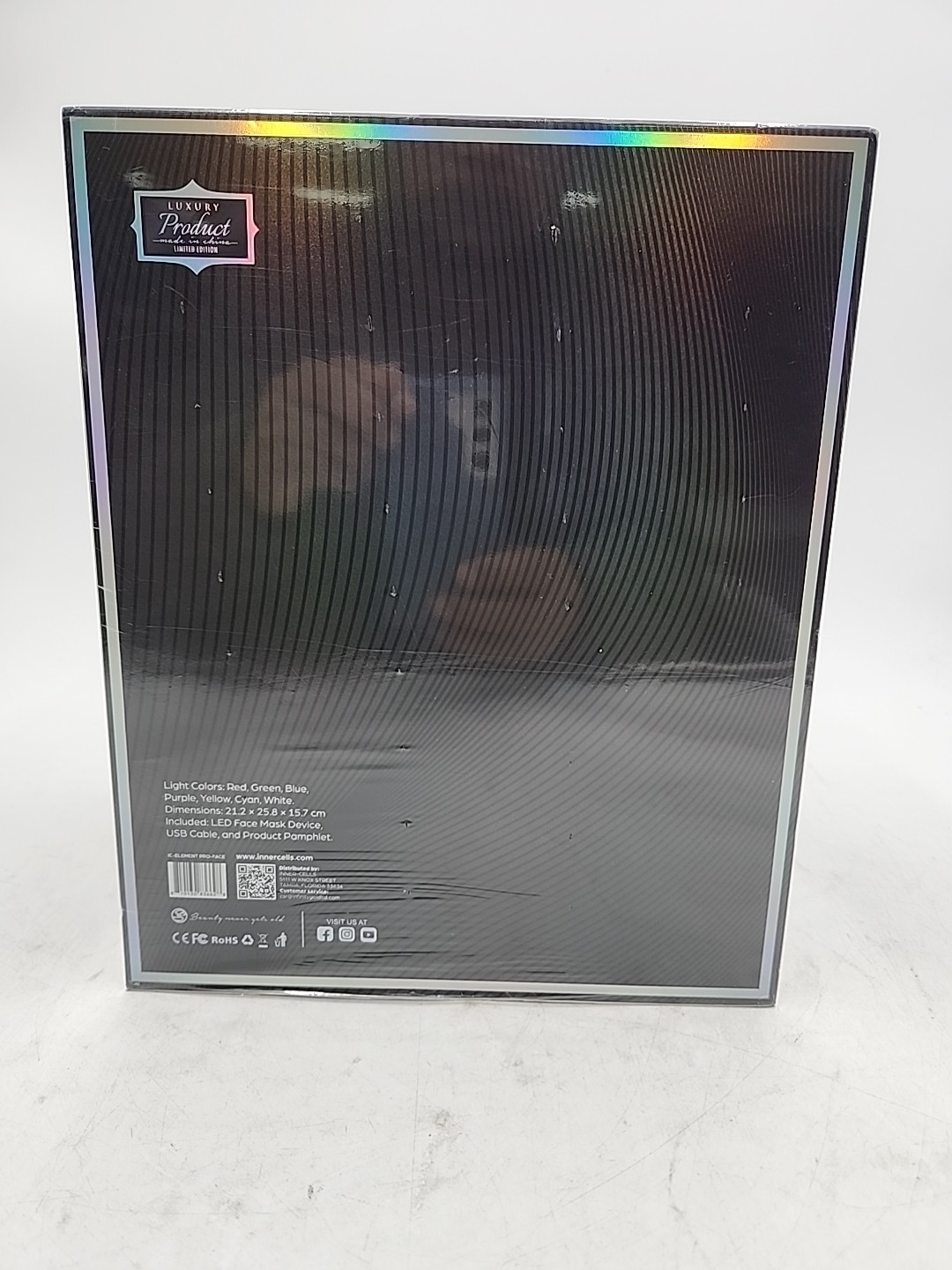 New INNER-CELLS Radient Multi-Purpose Glow Face Device Cordless