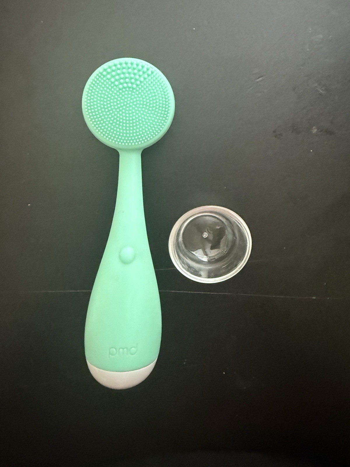 PMD Clean Smart Facial Cleansing Device – Mint Green Silicone Brush