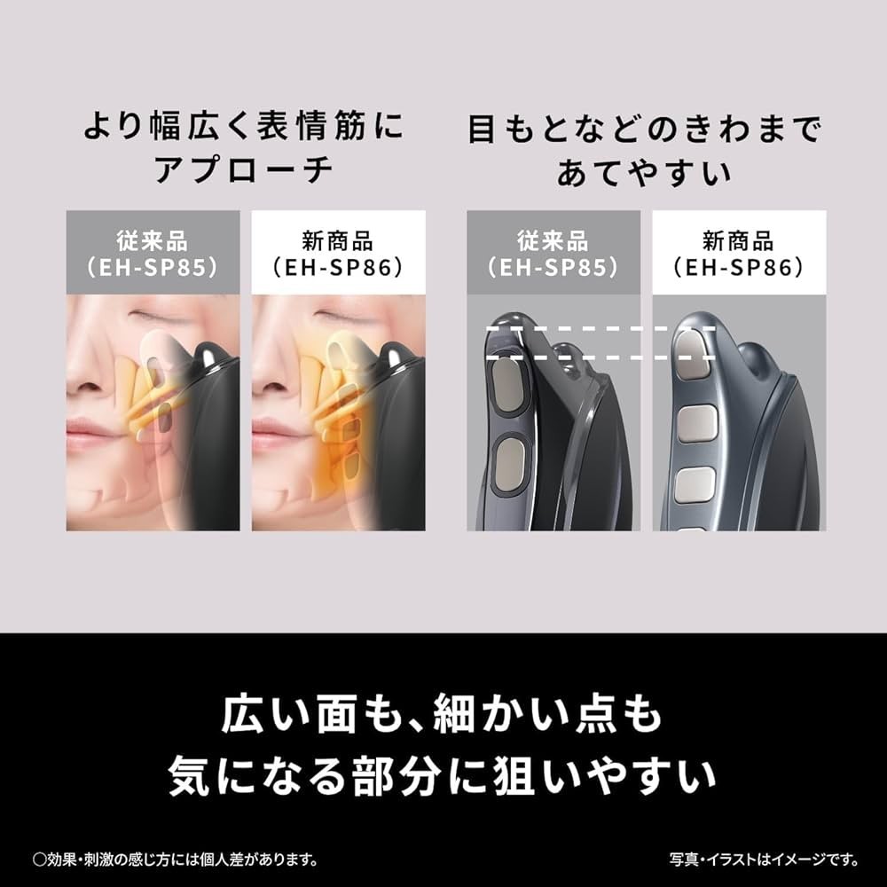 Panasonic Vitalift EH-SP86-K Kassa EMS Beauty Product Facial Japan Import Fedex