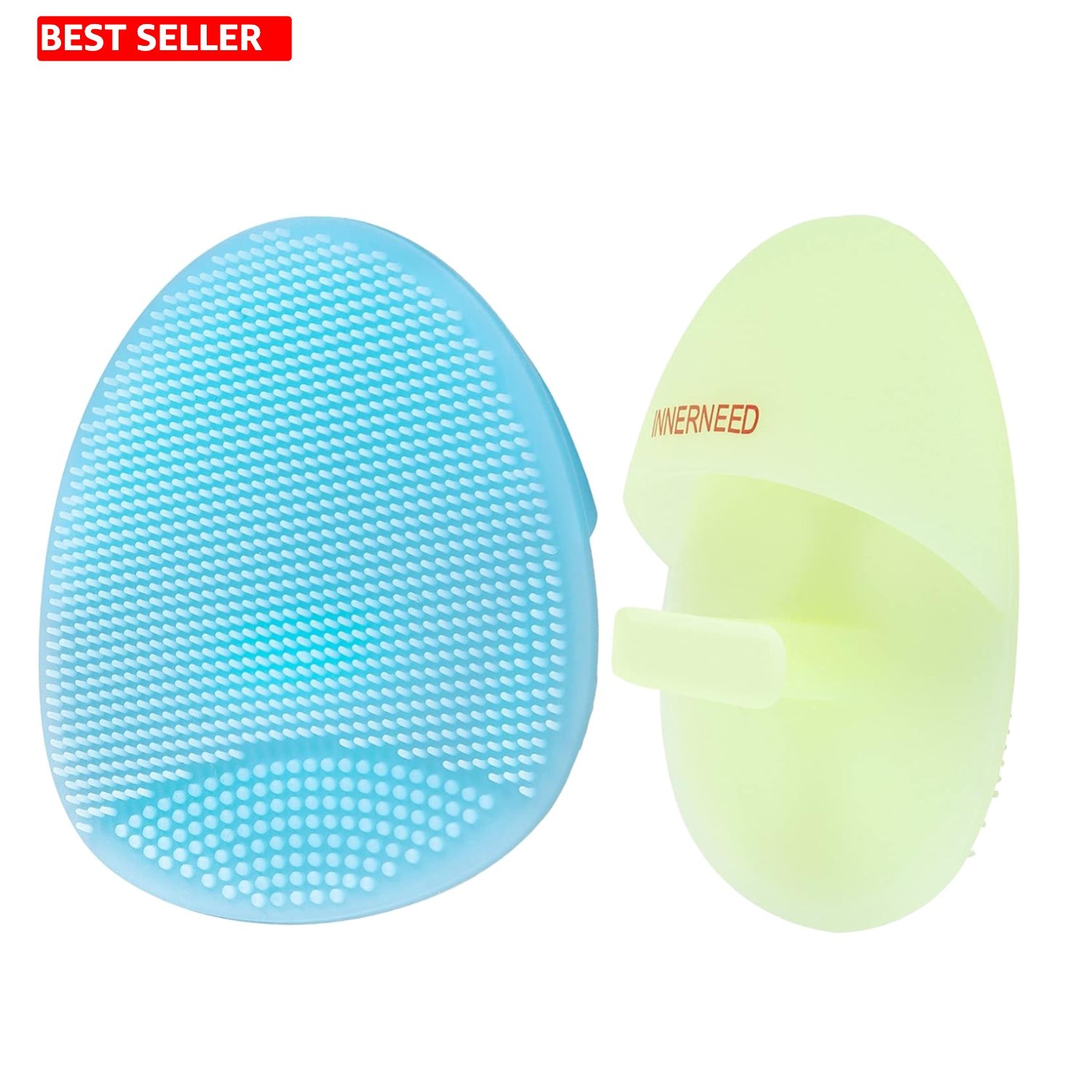 Gentle Silicone Facial Scrubber Brush – Perfect for Sensitive Skin & Exfoliation