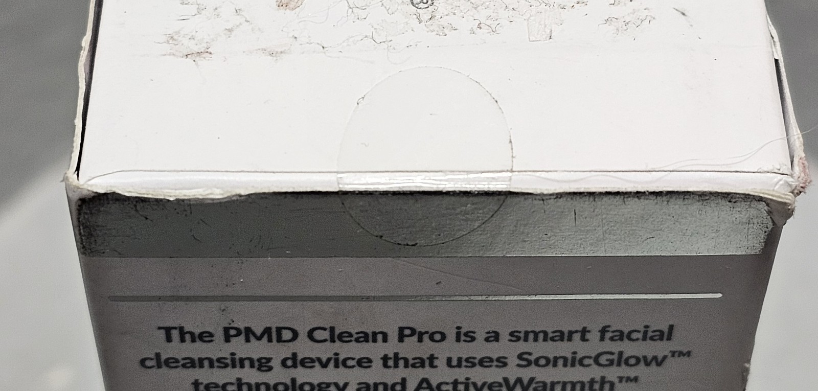 NEW PMD Smart Facial Cleansing PMD Clean Pro Silver Heat Therapy Massager Boxed