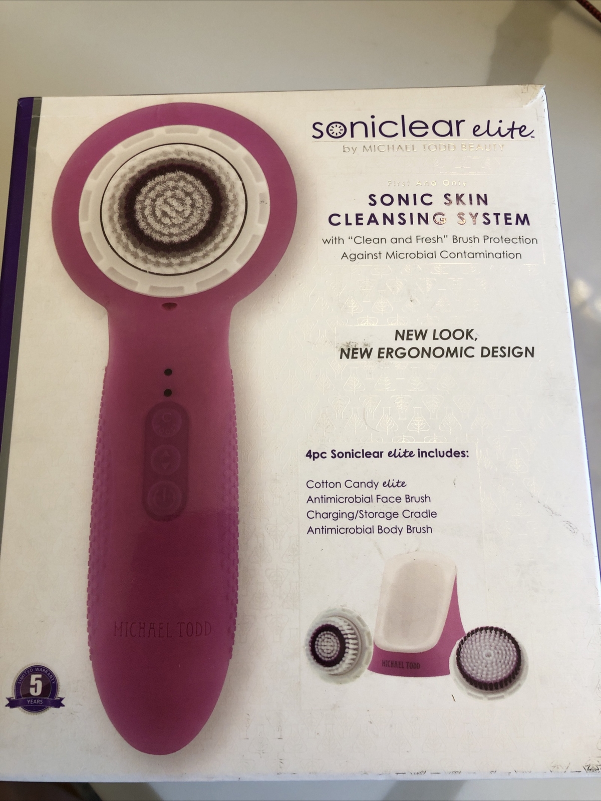 Michael Todd Soniclear Elite, Used, Includes Replacement Heads