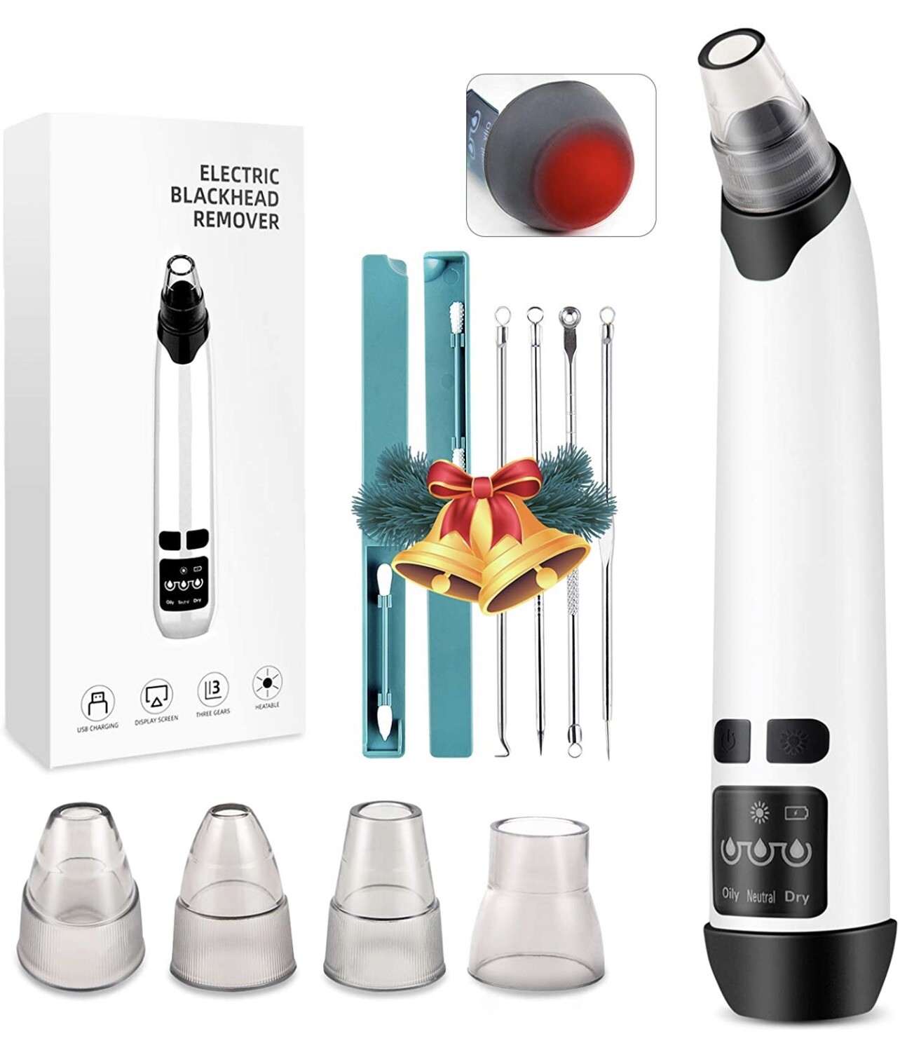 Electric Blackhead Pore Vacuum Cleaner Remover