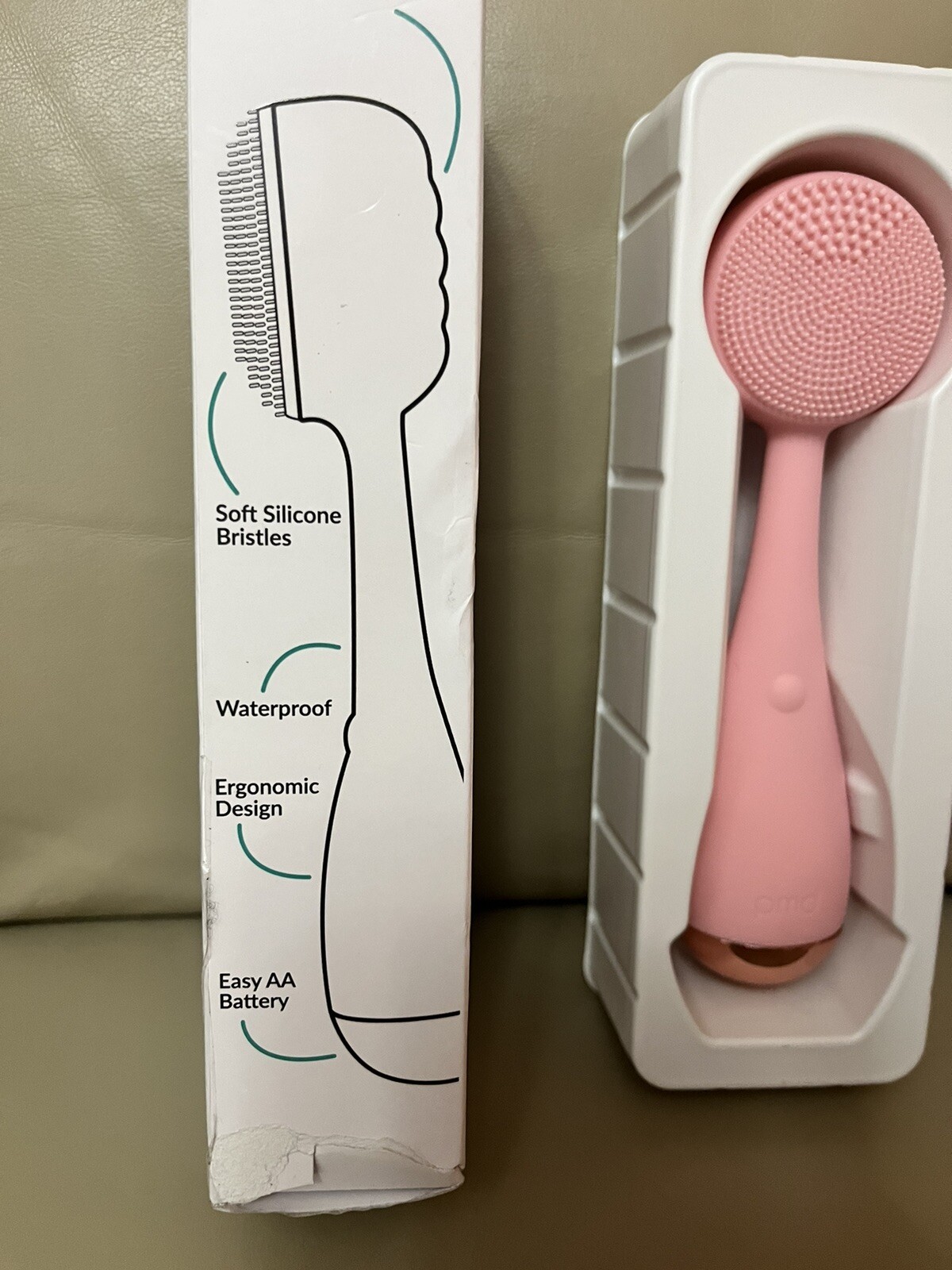 PMD Clean Smart Facial Cleansing Device Open Box Blush Pink