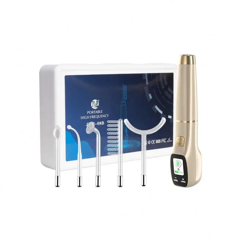 Multifunction LCD Screen 4 in 1 Electric Facial Skin Care Wand Beauty Device