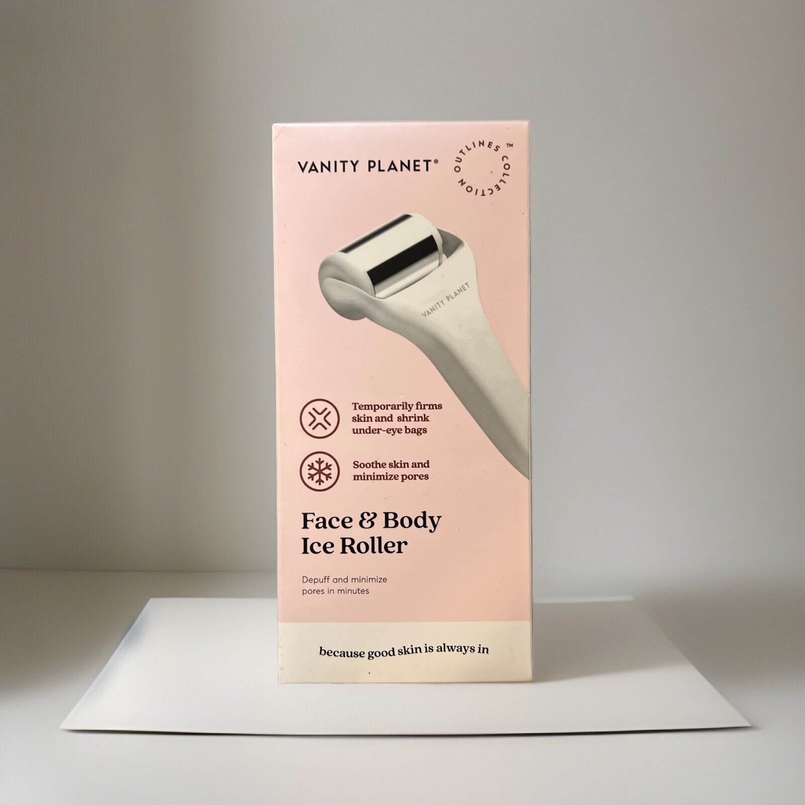 Vanity Planet Outlines Collection Face and Body Ice Roller VNT05112