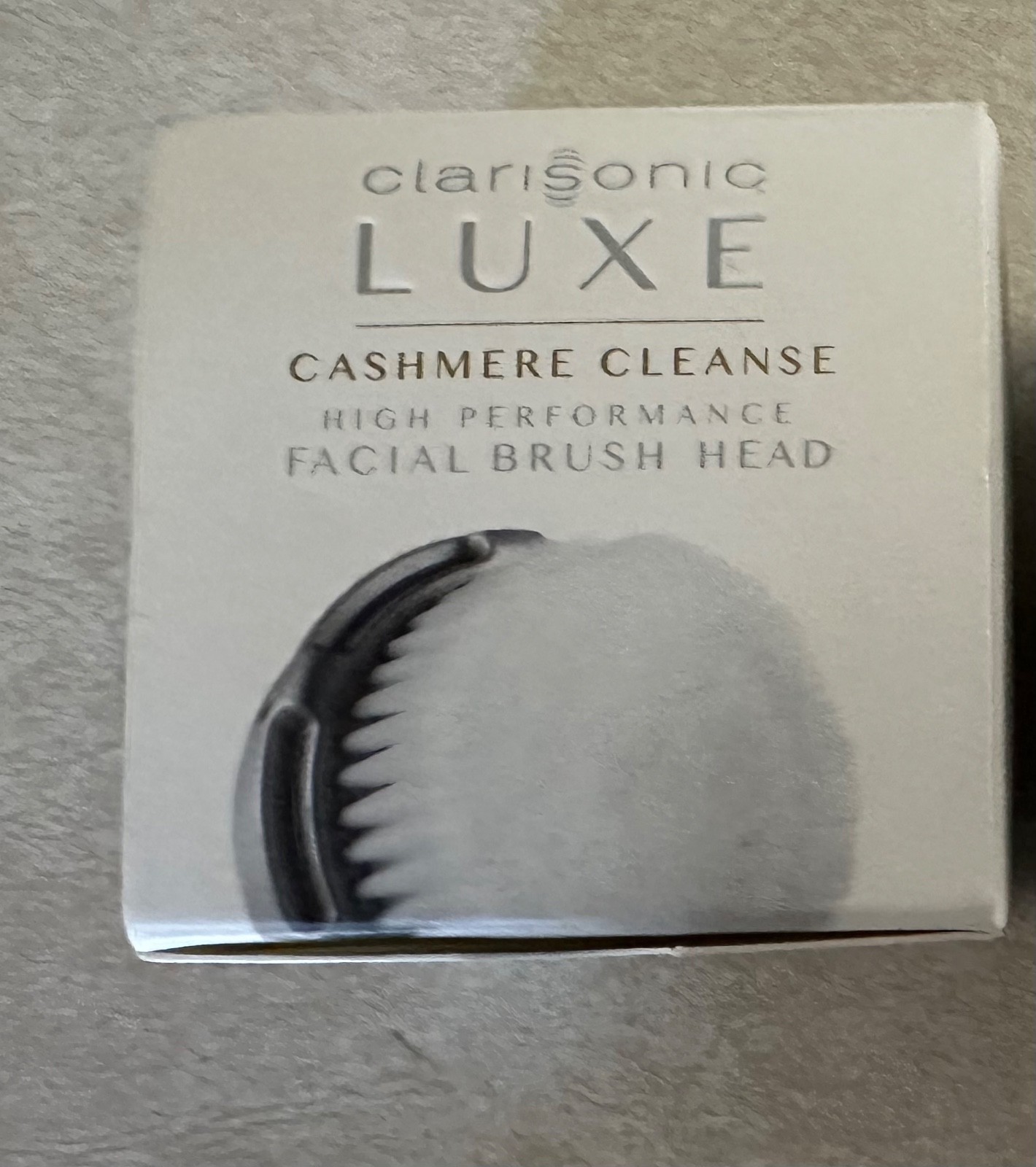 Clarisonic Luxe Cashmere Cleanse High Performance Facial Brush Head New