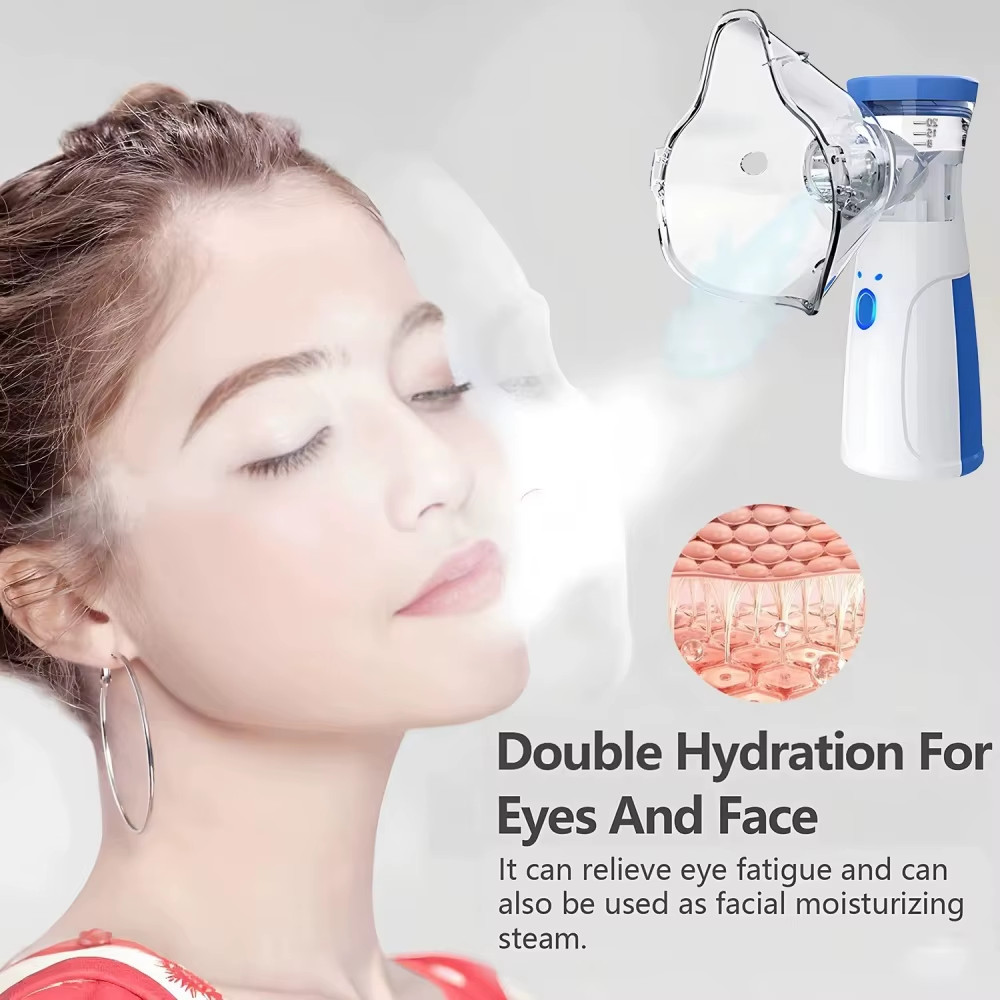Mini Facial Steamer Rechargeable Portable ✔️