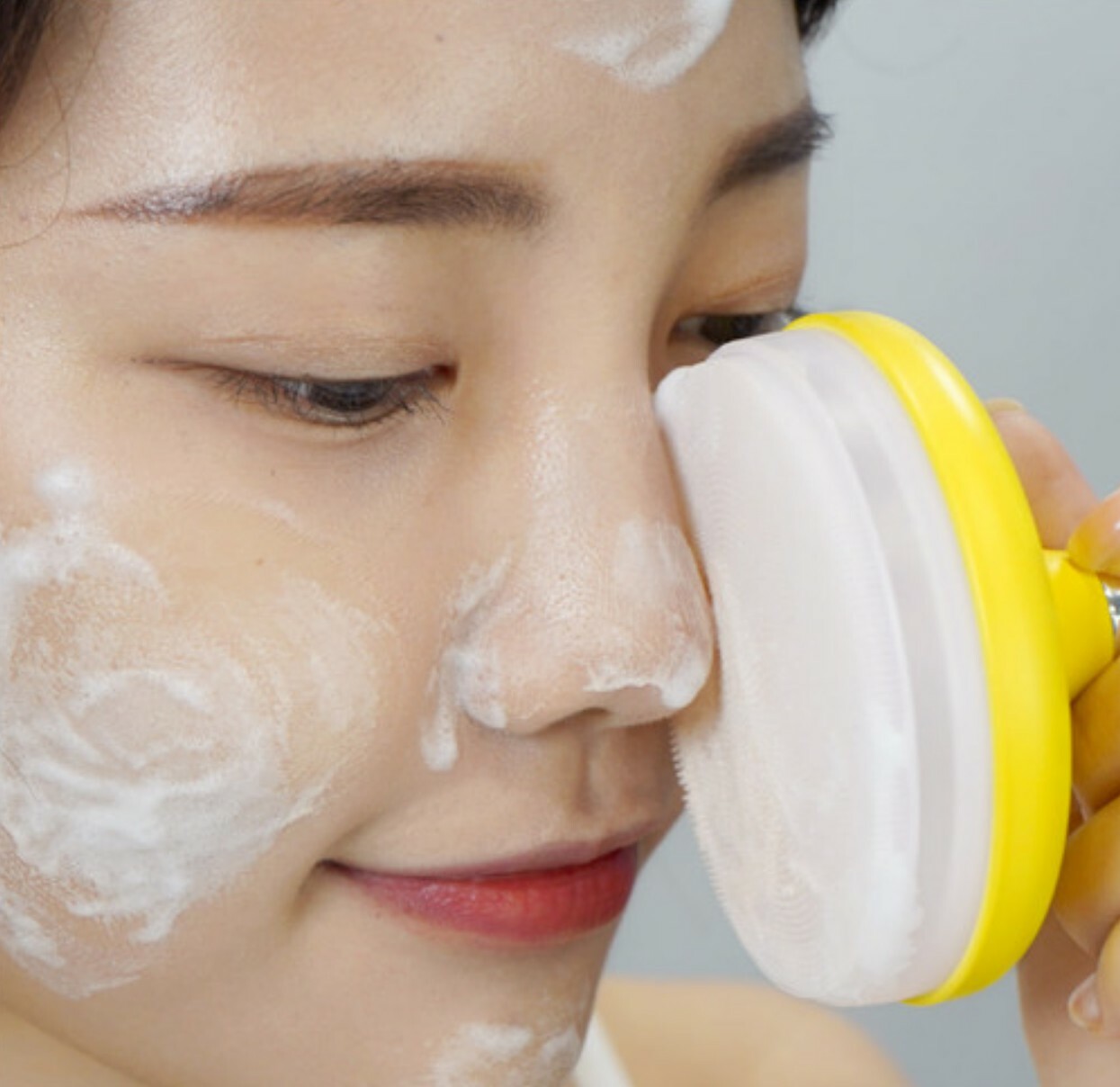 [BARULAB] ANTIBACTERIAL SILICON AIR BRUSH /Professional Skin Care