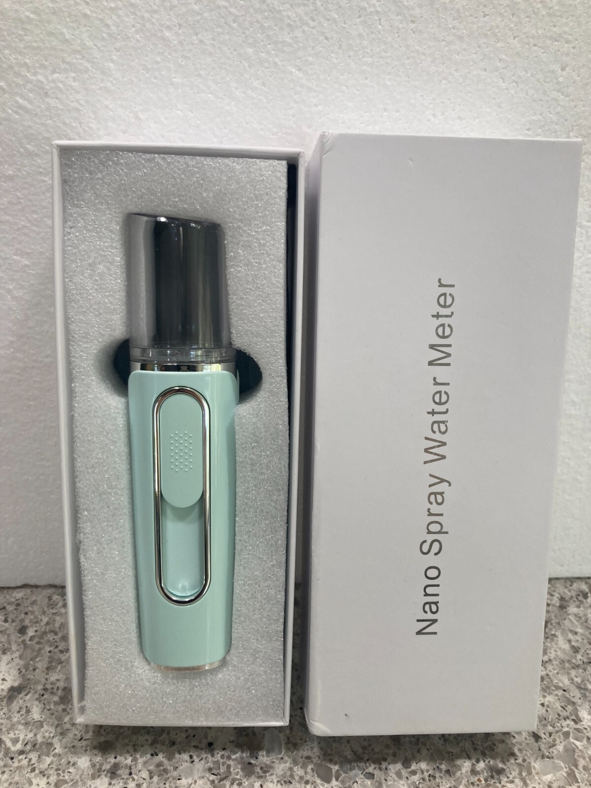 Nano Facial Mister, Cool Mist Face Steamer with Spray Nozzle, USB Rechargeable