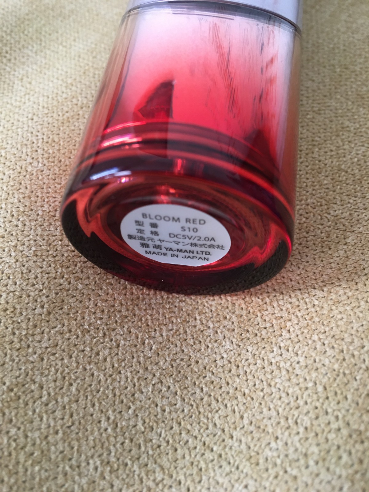 YA-MAN RF Bloom Red Anti-aging, lifting device S10 Made and purchased in Japan