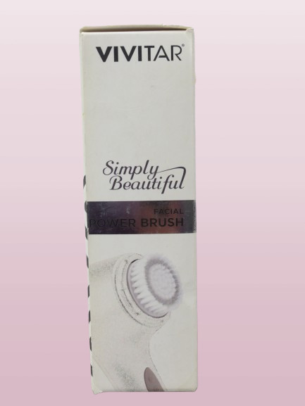VIVITAR SIMPLY BEAUTIFUL FACIAL POWER BRUSH NEW GLITTER SERIES BOXED