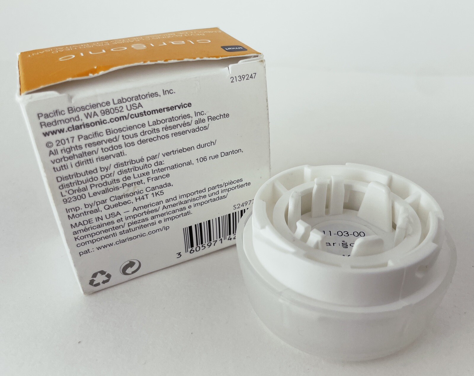 Clarisonic Revitalizing Cleanse Brush Head Replacement, New In Box