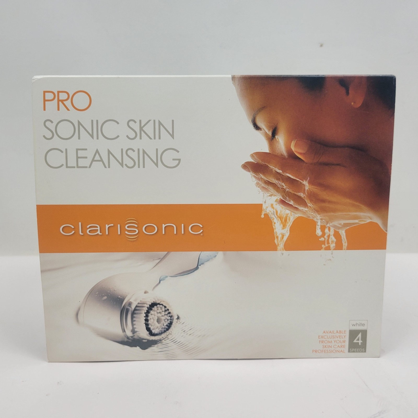 Clarisonic Pro Sonic Skin Cleansing System 4 Speed Charger Brush Head Face Body