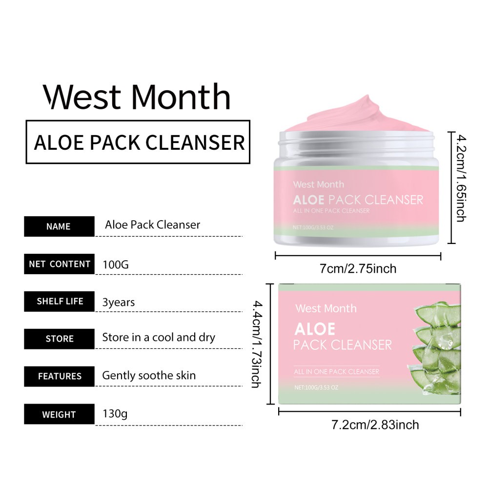 e Soothing Cleansing Cre ntle Cleansing Facial Pores