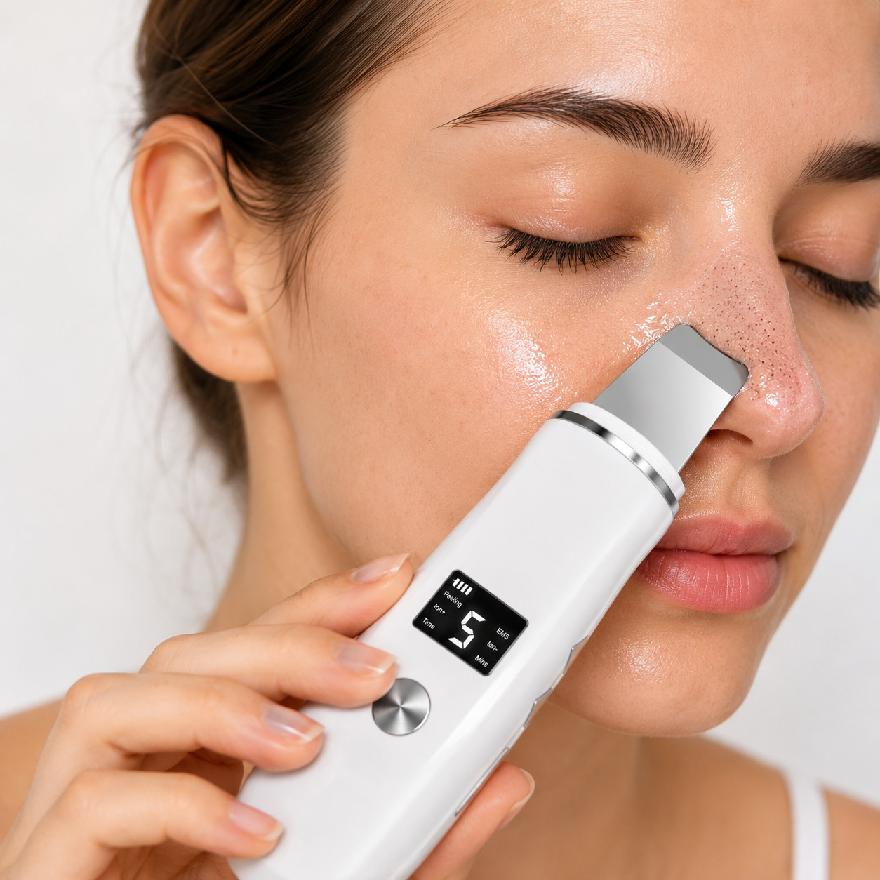 Skin Scrubber Face Spatula Facial Cleansing Beauty Tool Rechargeable