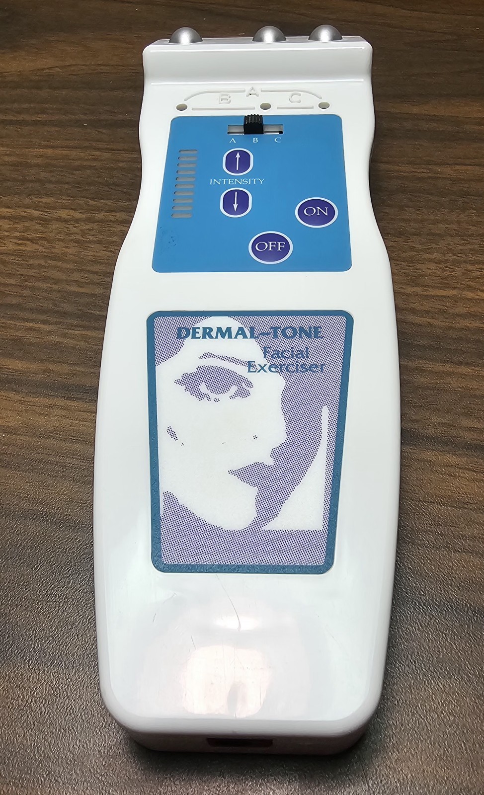 Genuine Original Dermal-Tone Facial Exerciser Treatment Tested NO AC ADAPTER