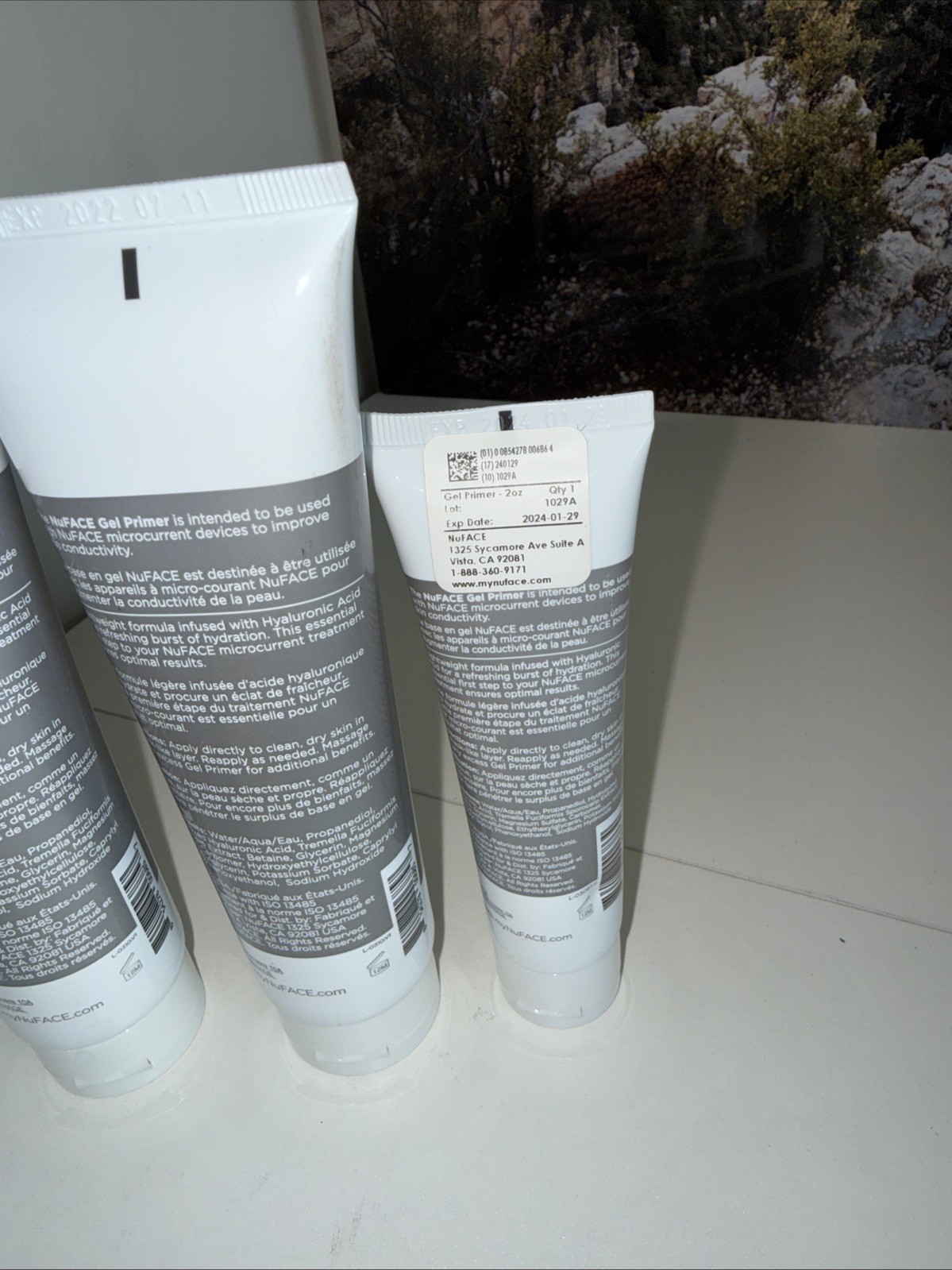 New NuFace by CarolCole Gel Primer For Normal Skin 5 fl. oz. Lot READ EXPIRATION