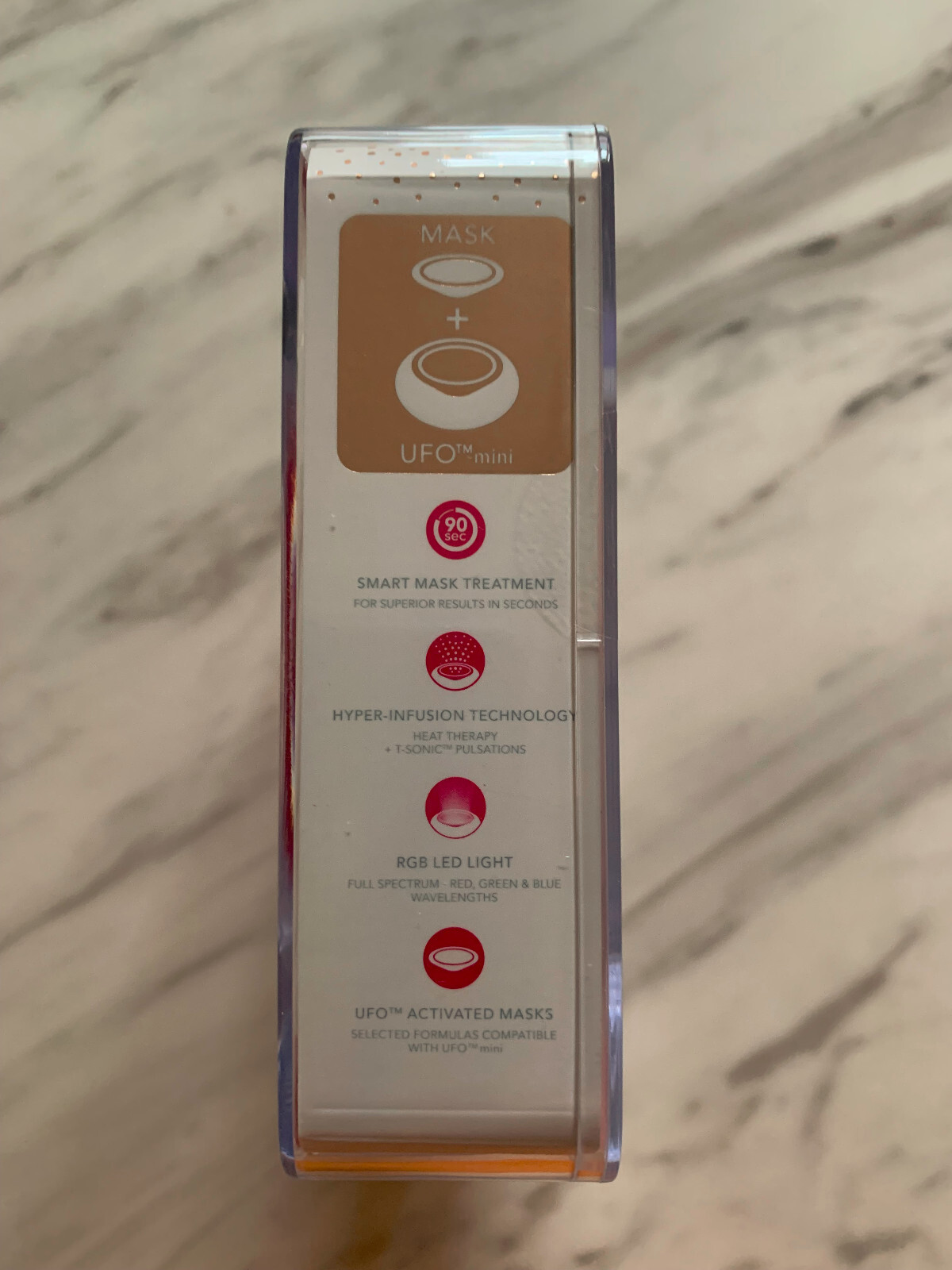 FOREO UFO mini Smart Mask Treatment Device Heat Therapy smart – Fuschia * NIB *