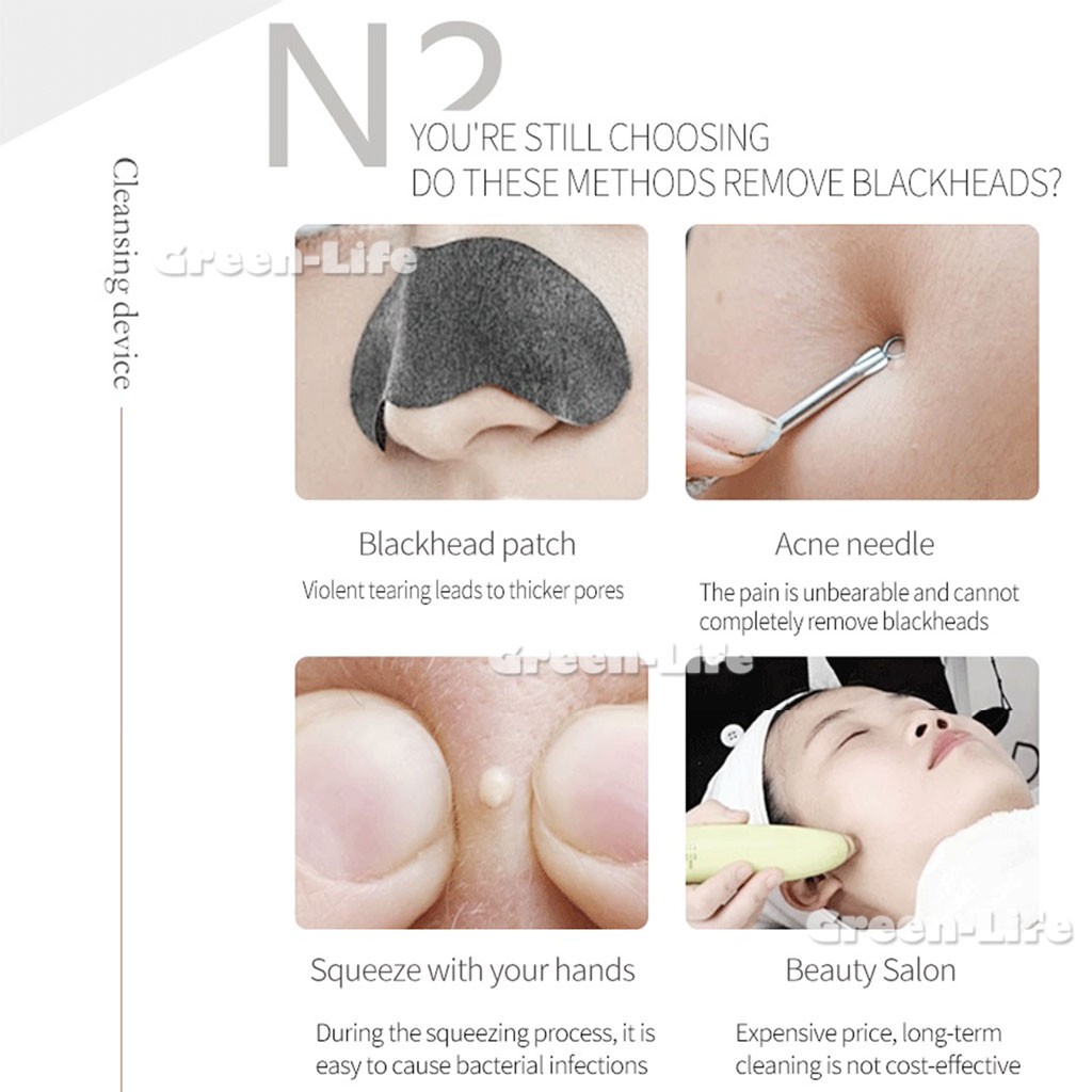 Vacuum Small Bubble Cleaning Blackhead Acne Beauty Device Oxygen Bubble Machine