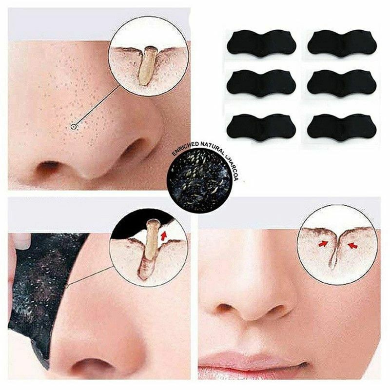 Blackhead Skin Care Remover Mask Nose Clean Strips Care Shrink Deep Cleansing