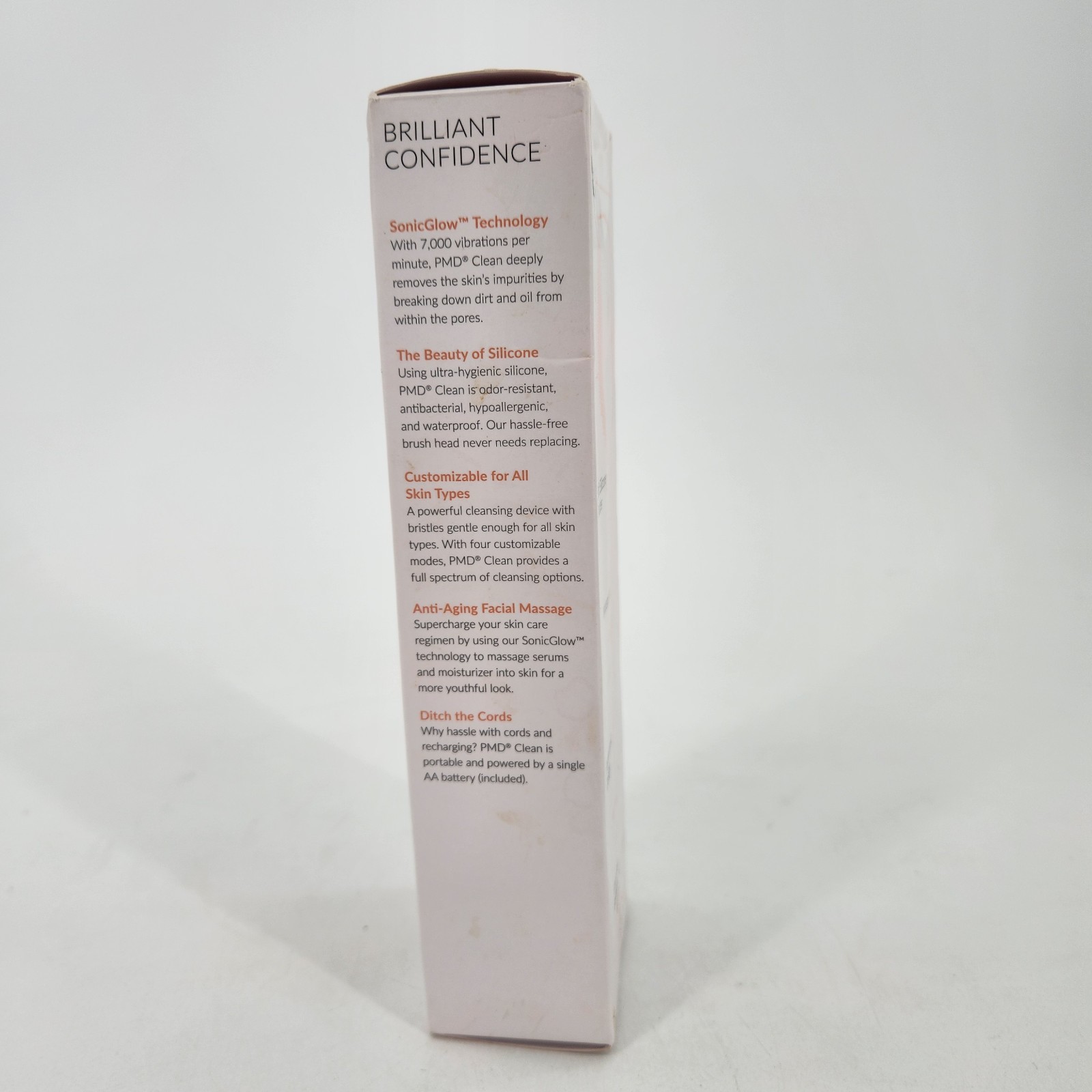 PMD Clean Smart Facial Cleansing Device ~ 4001 WARMTH (Soft Peach/Terracotta -Ne