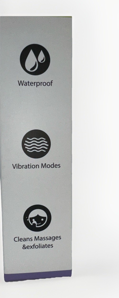 Sonic Facial Cleansing Brush Wl 0156 Gently Waterproof Vibration Modes Massage