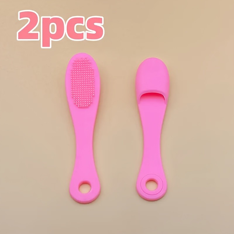 Soft Silicone Finger Brush for Deep Pore Cleansing & Gentle Pet Dental Care