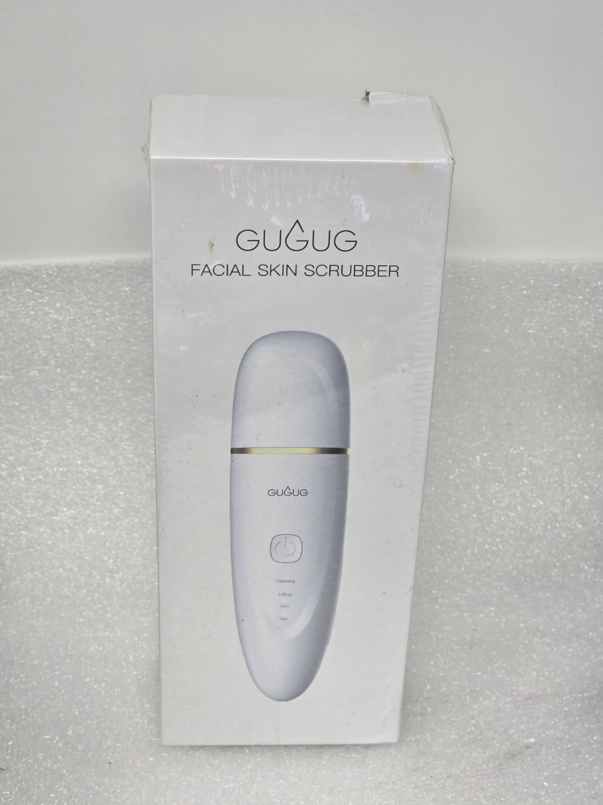 GUGUG Facial Skin Scrubber With Silicone Covers