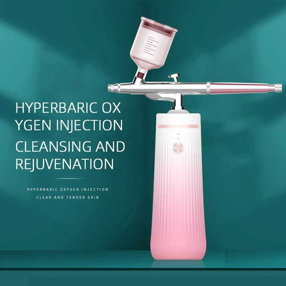High Pressure Nano Facial Oxygen Steamer Fine Mist Deep Moisturizing Handlepiece