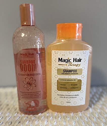Magic Hair Therapy Shampoo Crecimiento Intensivo y Shampoo BOOM