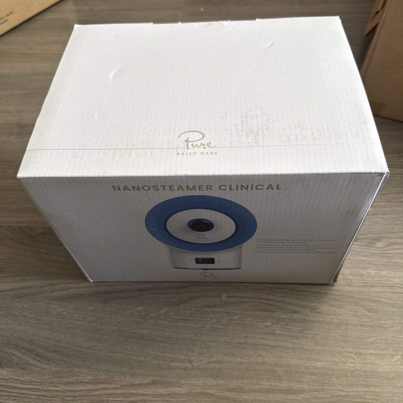 NanoSteamer Clinical Facial Steamer Dual Temp Pure Daily Care – New