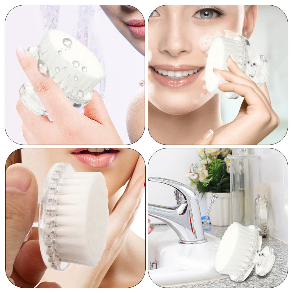 Hand Scrubber Exfoliating Brush for Face Scalp Dry Body Facial