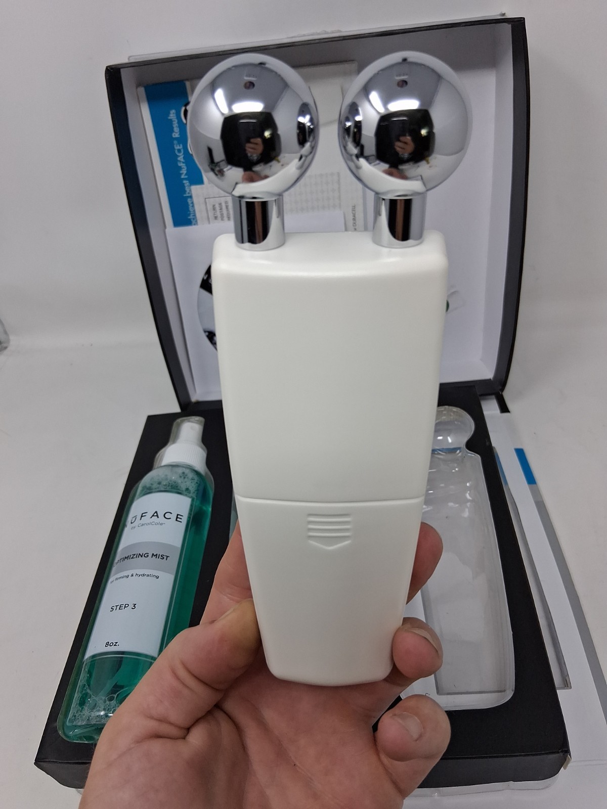 NuFace Advanced Facial Skin Toner Device CLASSIC FULLSIZE… *Read Description*