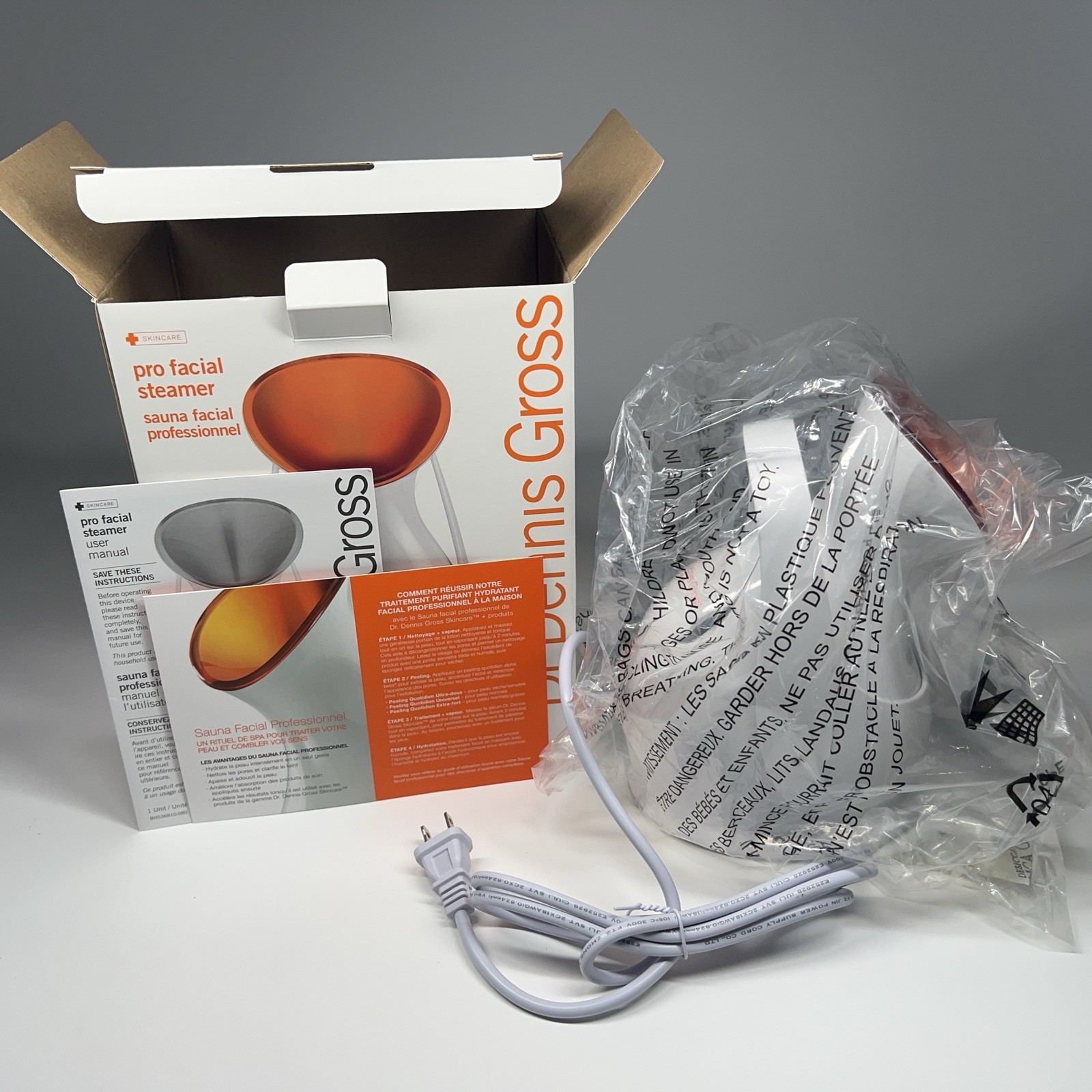 Dr. Dennis Gross Pro Facial Steamer Hydrate & Purify Open Box Unused New