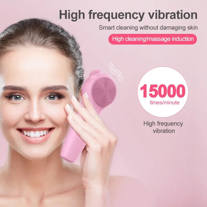 Facial Cleansing Brush Skin Massager