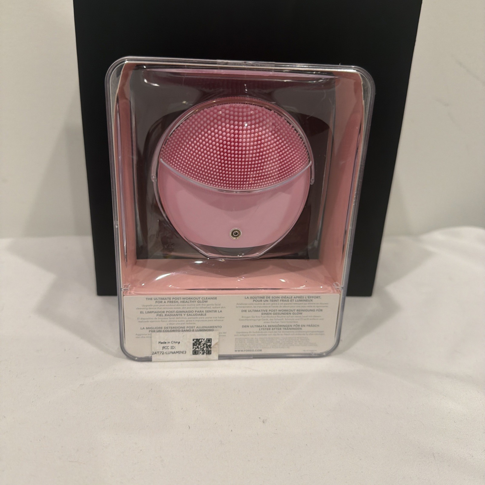 FOREO 🩷LUNA Pink~Mini 3 Premium Smart Facial Cleansing Brush Massager |Wireless