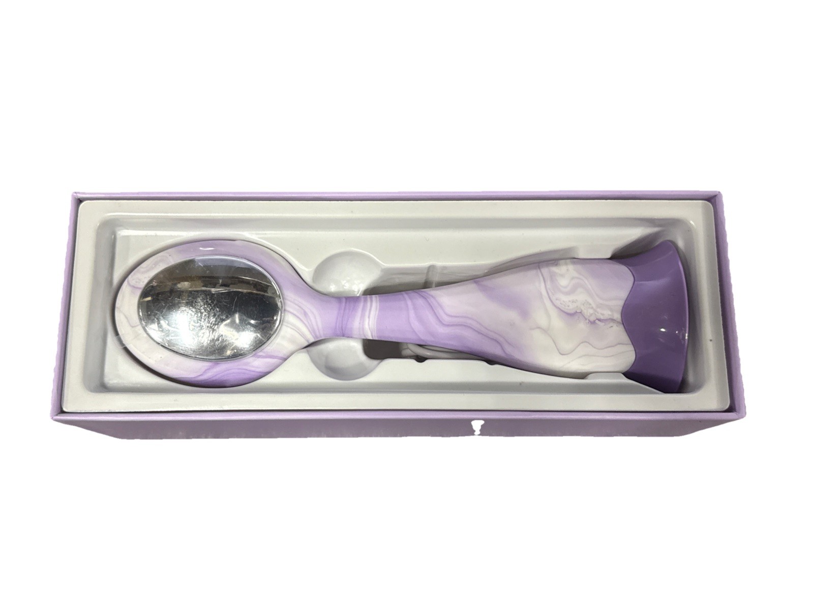 Blushly Brand Silicone Facial Cleansing Brush (Purple)